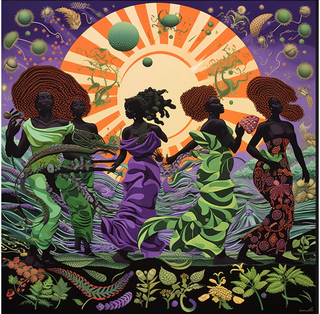 Natures Embrace: A Sanctuary of Afro-futurism and Healing